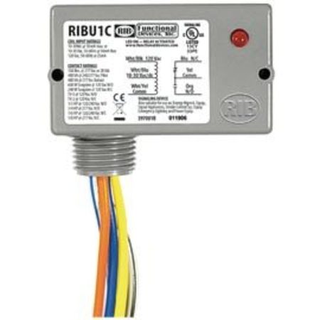 Functional Devices-Rib U1C Spdt Enclosed Pilot Relay RIBU1C